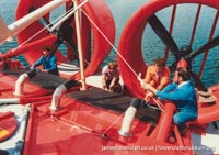 AP1-88 hovercraft with the Canadian Coastguard